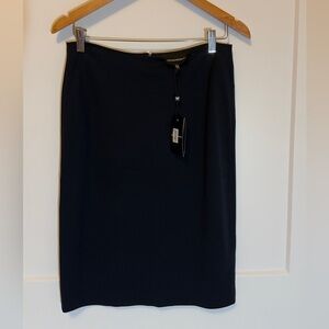 🆕 Emporio Armani Black High-Waist Black Pencil Skirt, New with Tags, Size